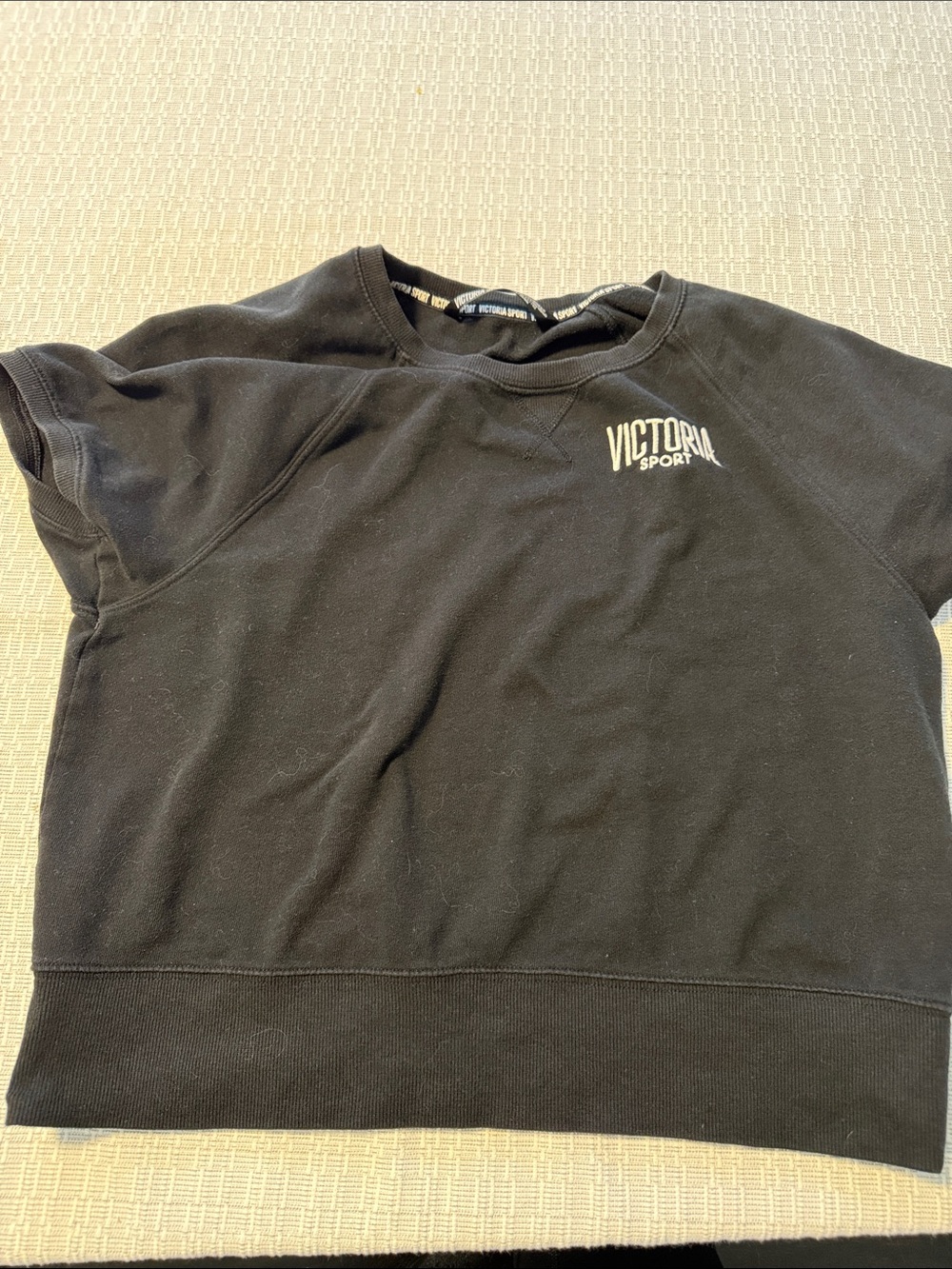 Victoria Sport Black Crewneck Muscle Tee